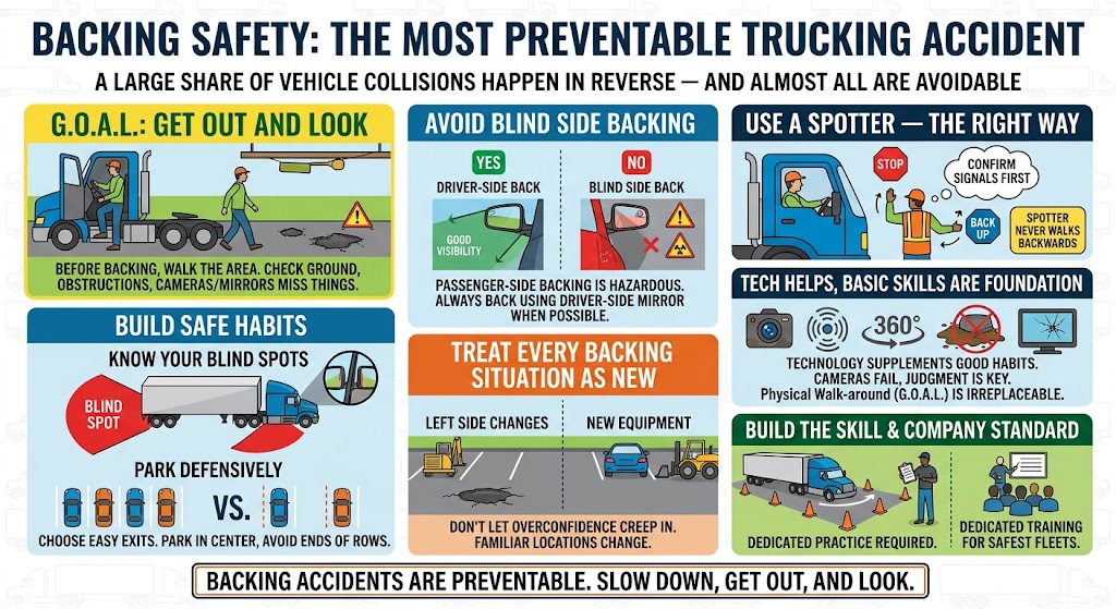 Backing Safety: The Most Preventable Trucking Accident